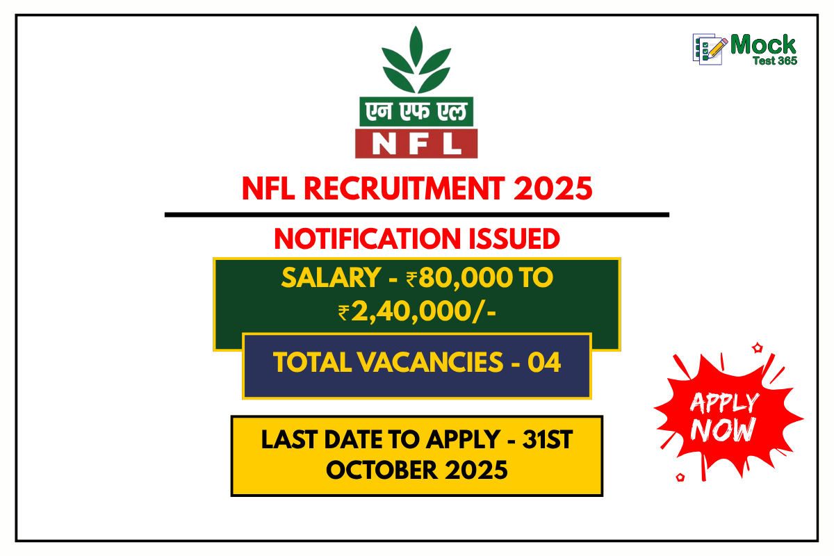 NFL Recruitment 2025 Apply Online for 04 Managerial Marketing Posts